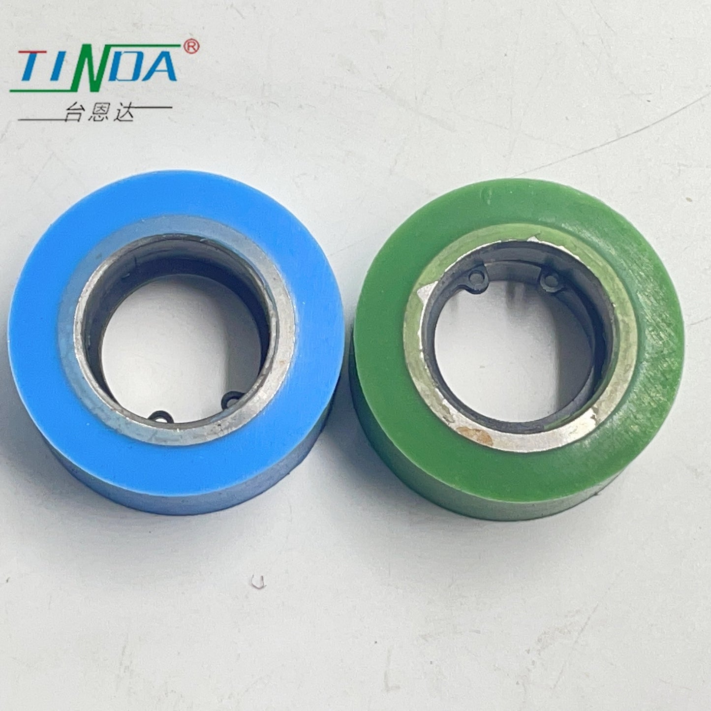 The United States Woodworking Profile Wrapping Machines Spare Parts PU Rubber Shaft Roller