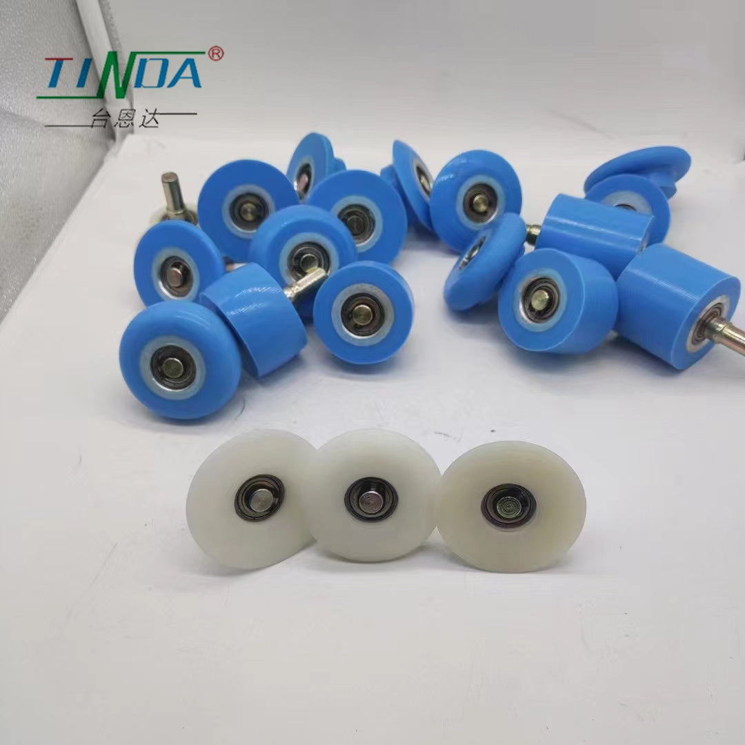 The United States Woodworking Profile Wrapping Machines Spare Parts PU Rubber Shaft Roller