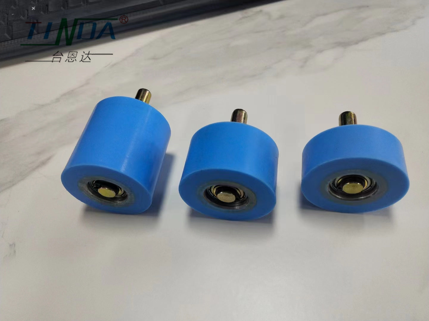 The United States Woodworking Profile Wrapping Machines Spare Parts PU Rubber Shaft Roller