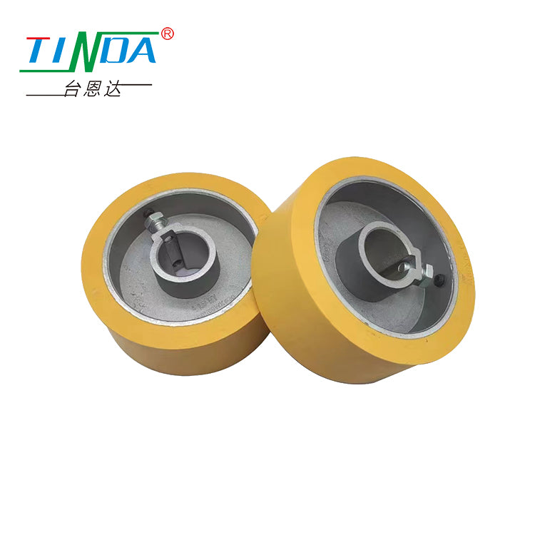 Woodworking machinery rubber wheel