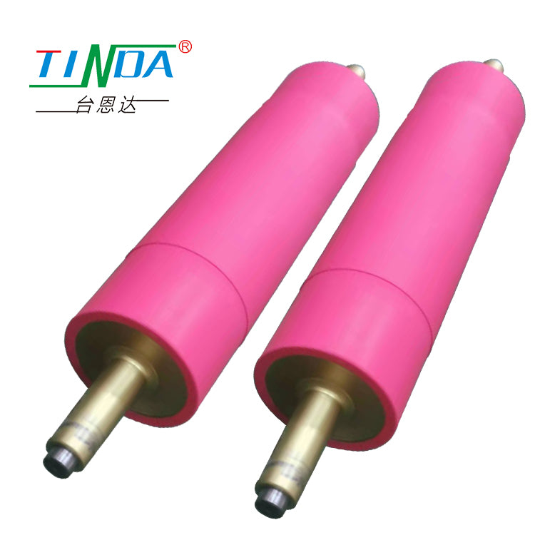 High precision corona rubber roller