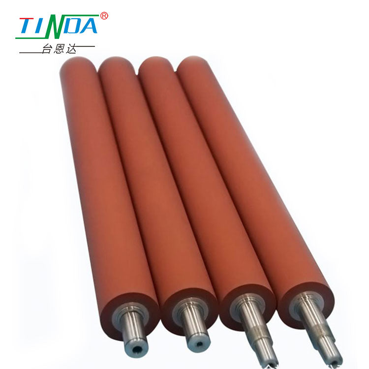 Silicone rubber roller