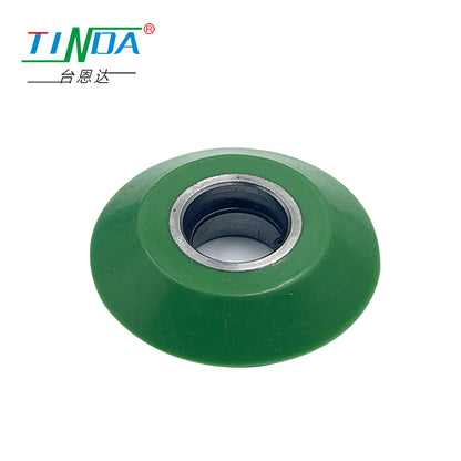 Hot Sale Uk Great Britain Woodworking Machine Parts High Durability Wear proof Pressing Silicone Rubber Wheels