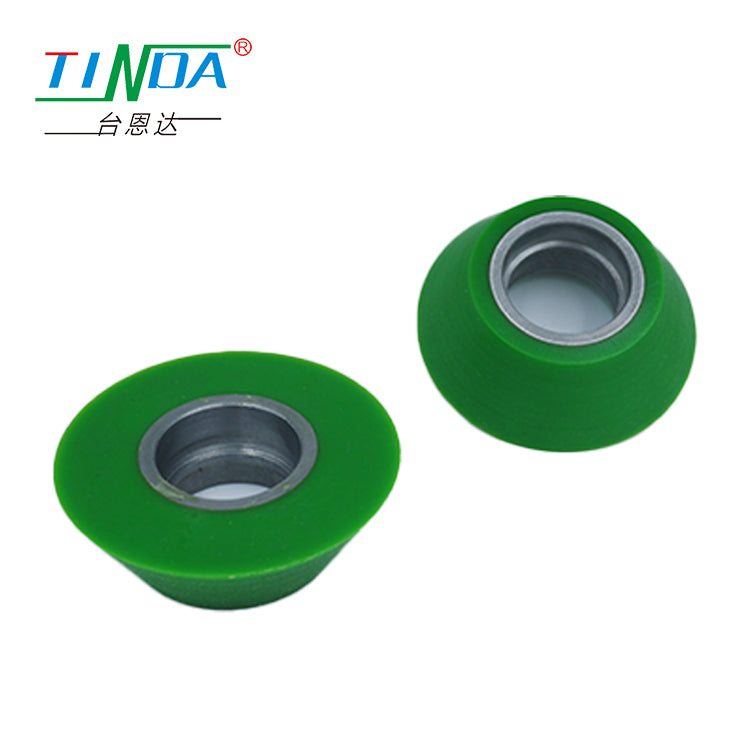 Hot Sale Uk Great Britain Woodworking Machine Parts High Durability Wear proof Pressing Silicone Rubber Wheels