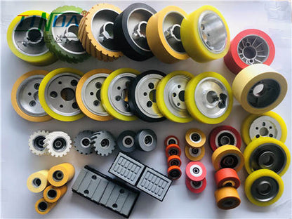 Malaysia Boring Machine Woodworking Drilling Machine Accesory ready To Ship Silicone Gel Pu Wheel