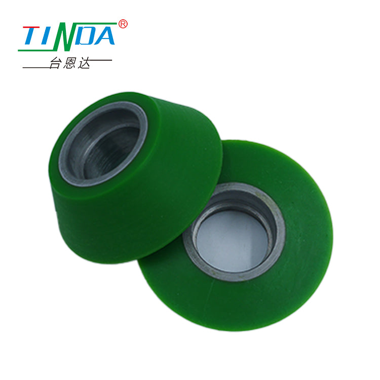 Hot Sale Uk Great Britain Woodworking Machine Parts High Durability Wear proof Pressing Silicone Rubber Wheels