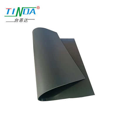 Hot sale in Germany 0.12 mm 0.25 mm 0.5 mm thickness Low resistance 100 ohm electrically conductive rubber sheet