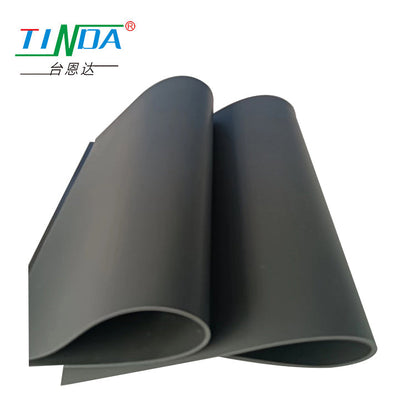 Hot sale in Germany 0.12 mm 0.25 mm 0.5 mm thickness Low resistance 100 ohm electrically conductive rubber sheet