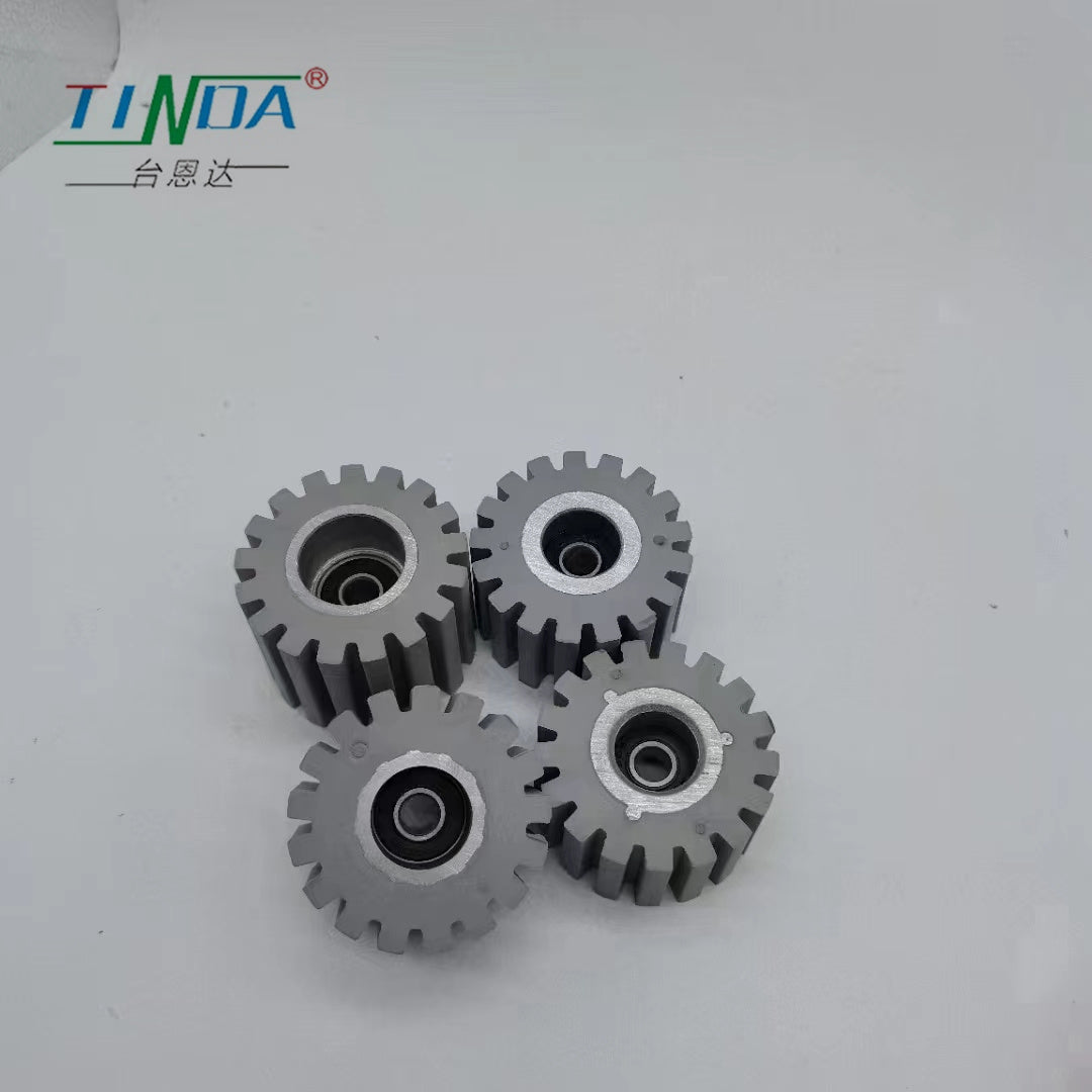 The United States Woodworking Profile Wrapping Machines Spare Parts PU Rubber Shaft Roller