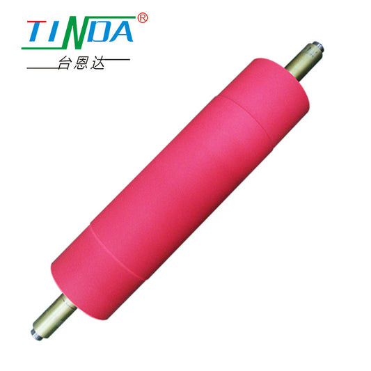 High precision corona rubber roller