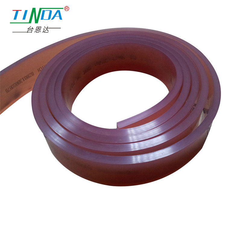 Solvent resistance pu screen printing squeegee