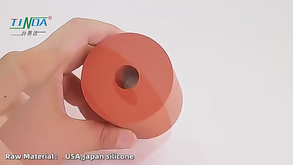 Silicone hot stamping wheel