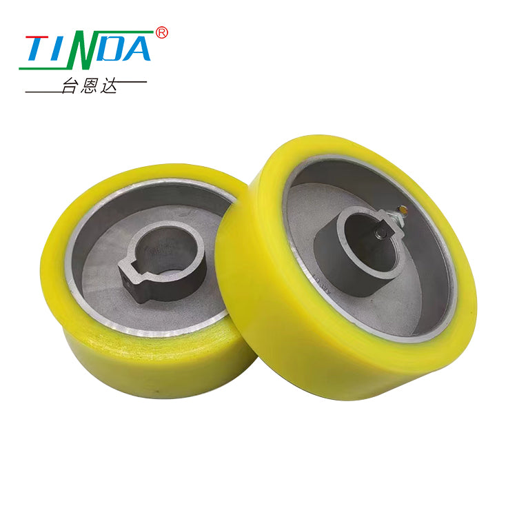 Woodworking machinery rubber wheel