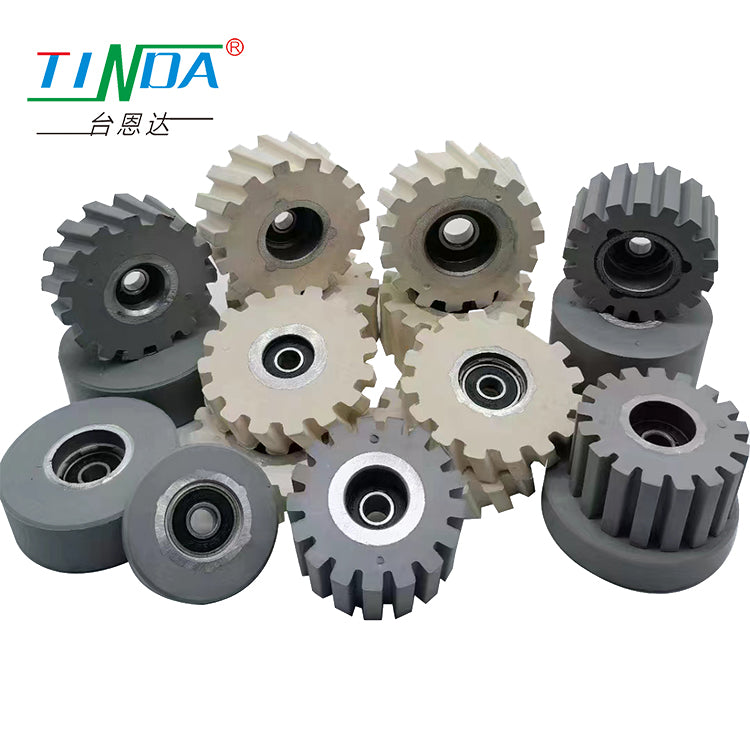 Woodworking machinery rubber wheel