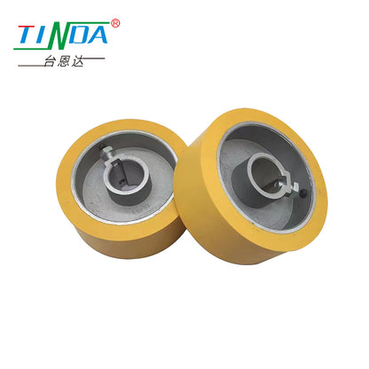 Woodworking machinery rubber wheel