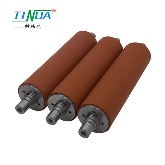 Silicone rubber roller