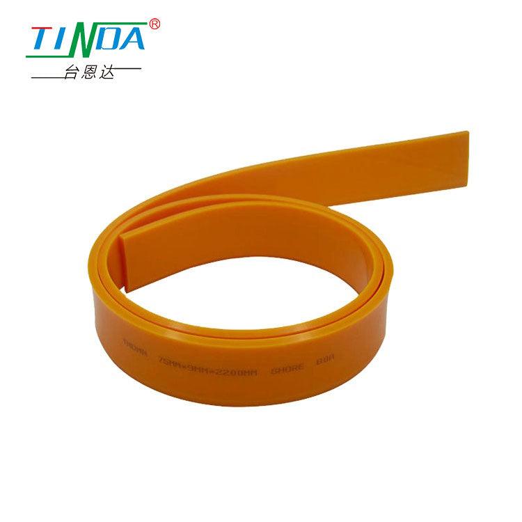 Solvent resistance pu screen printing squeegee